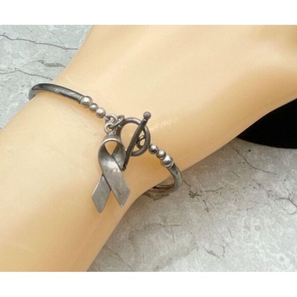 Cause & Charm: Breast Cancer Survivor Gift Set | Murano Beaded Necklace, Sunwest - Picture 8 of 8